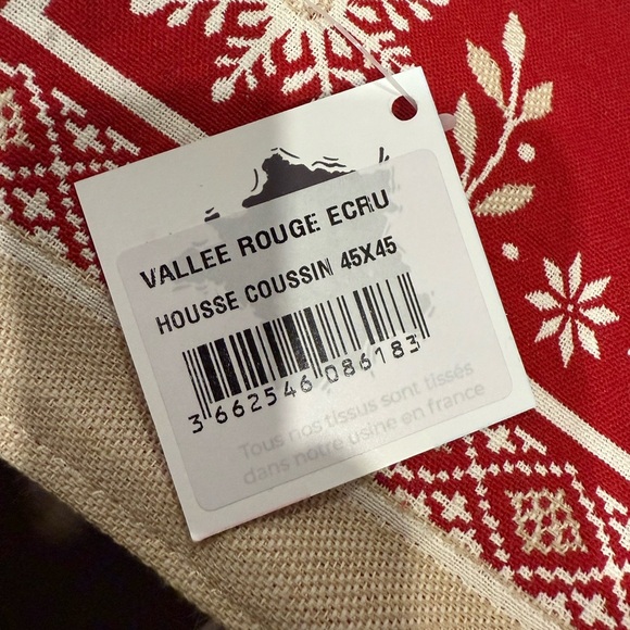 FRENCH Jacquard cushion cover ( 2 ) - Picture 6 of 6